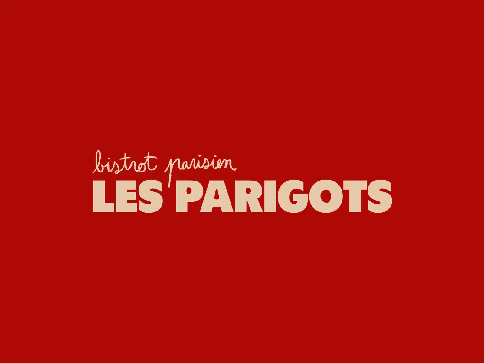 Les Parigots — direction artistique
