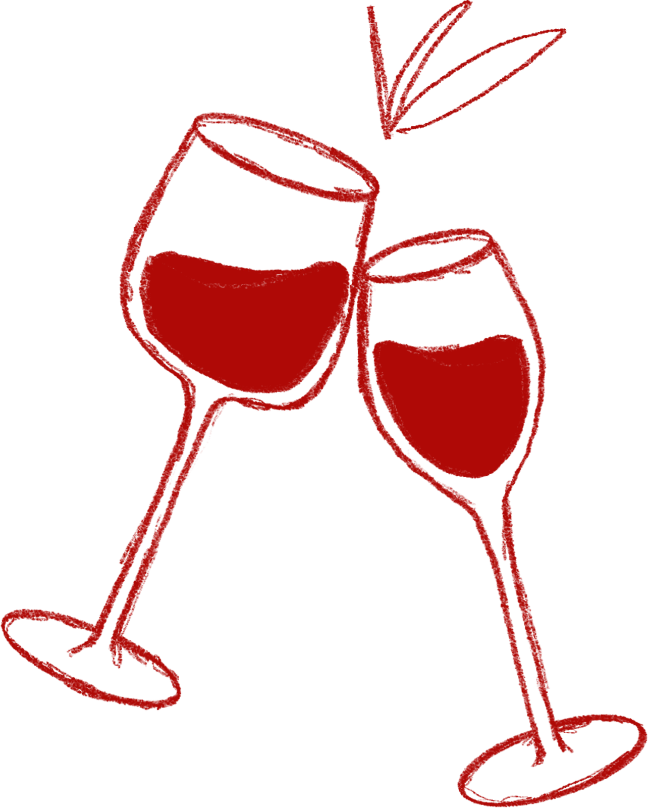 Les Parigots — rouge verre vin