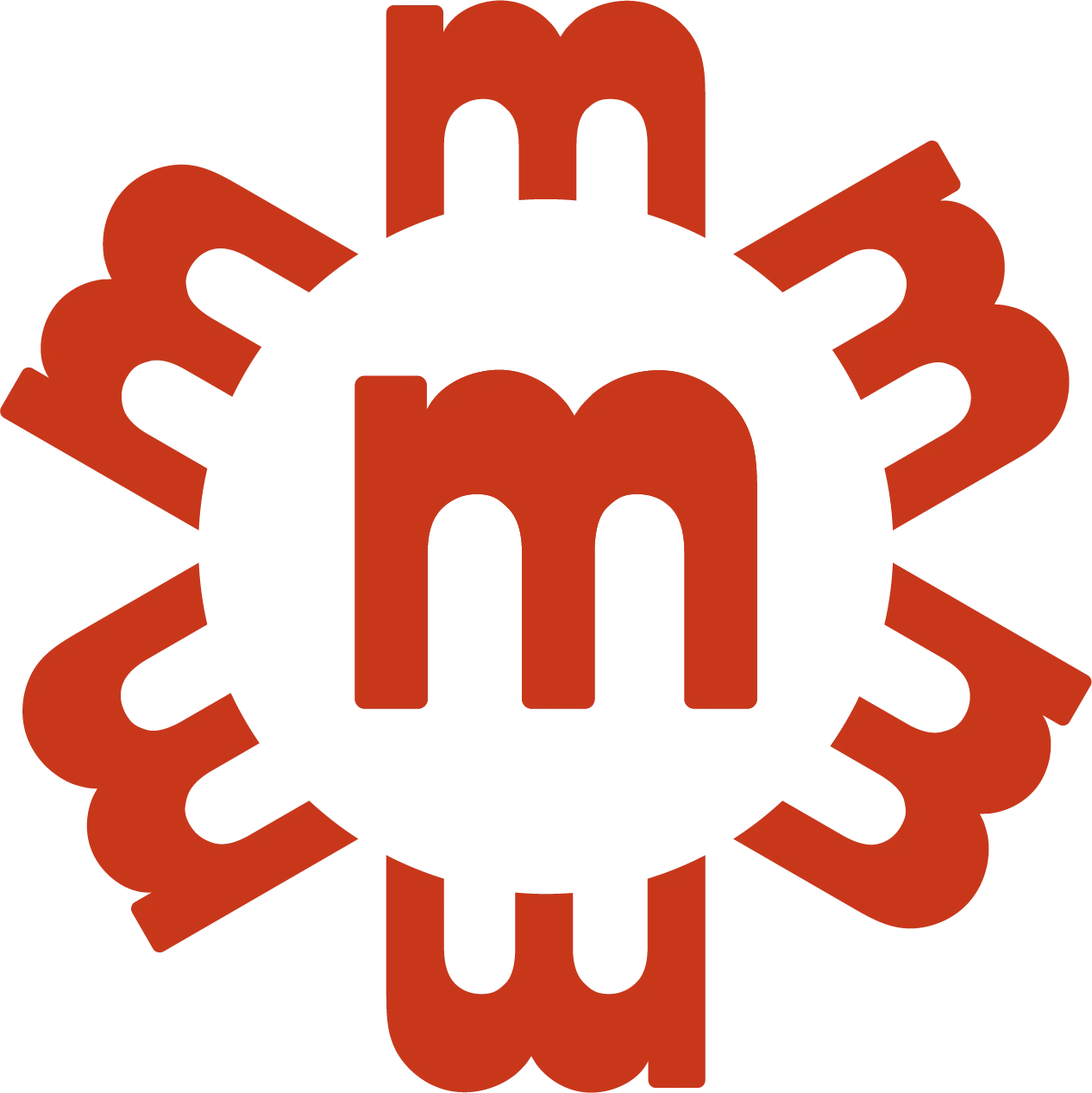 Marguerite — monogramme rouille