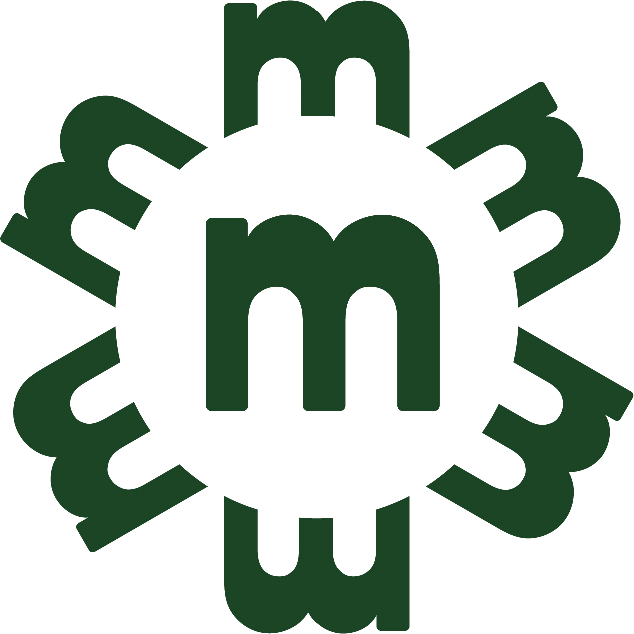 Marguerite — monogramme vert