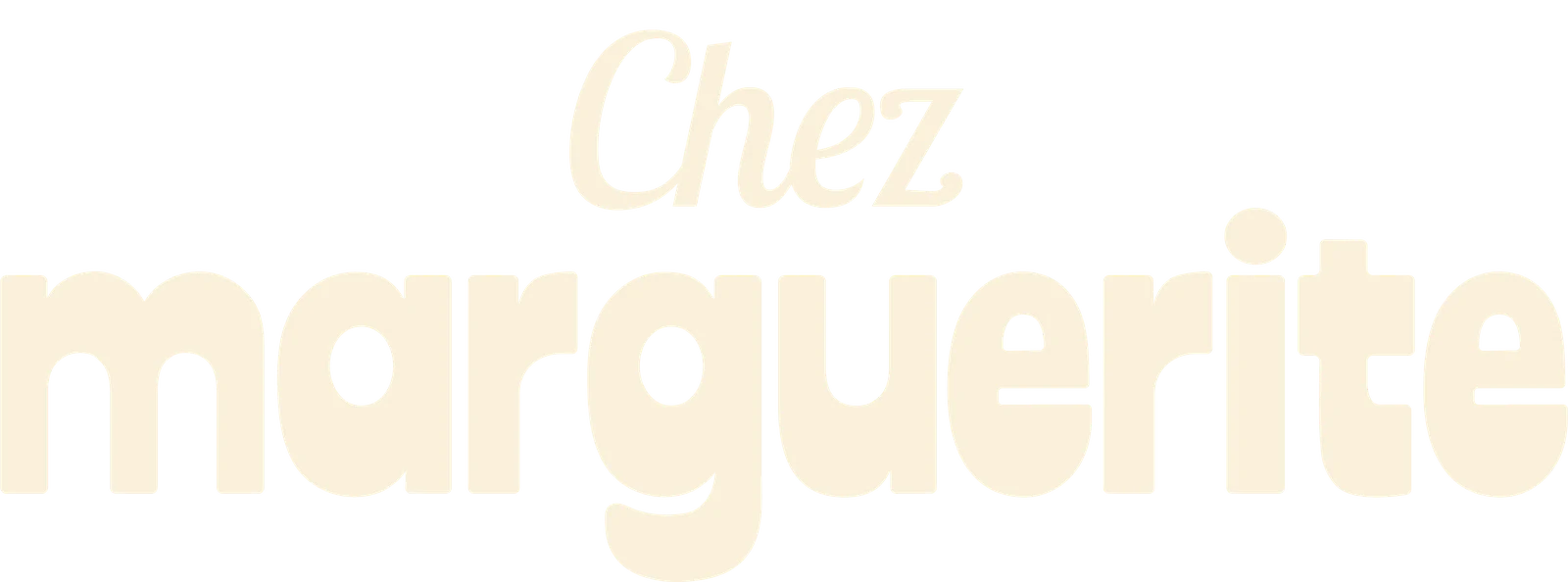Marguerite — principal crème