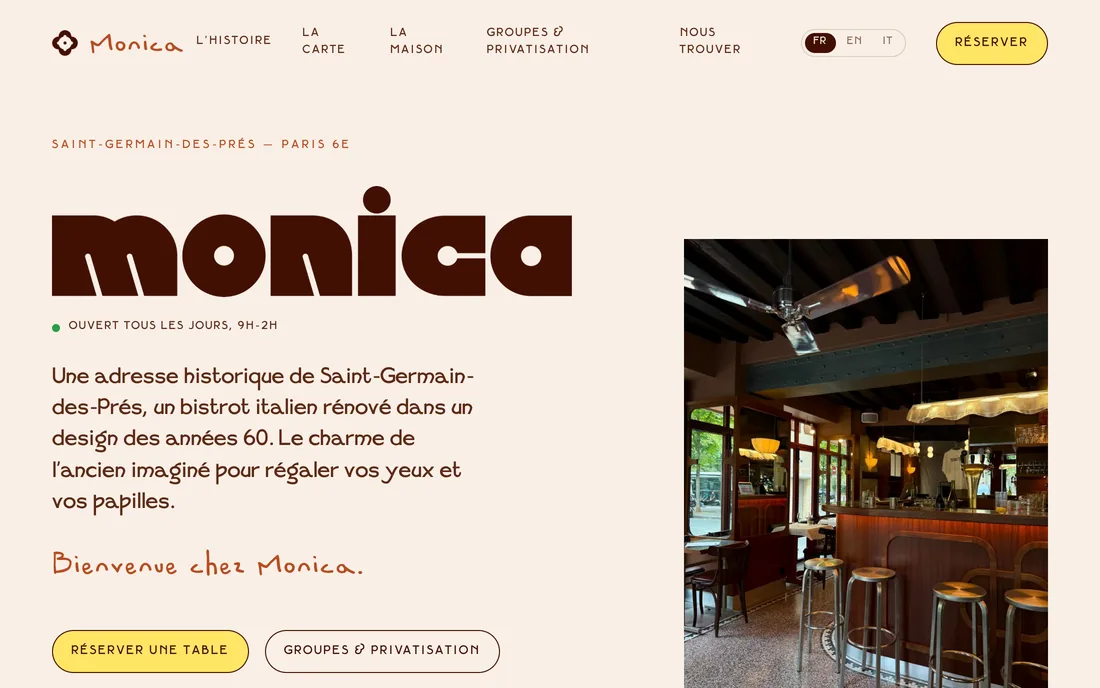 Site Monica — Saint-Germain-des-Prés